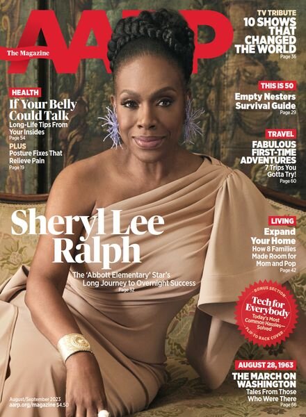 AARP The Magazine – August 2023 Cover