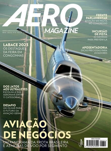 AERO Magazine – Edicao 351 – Agosto 2023 Cover