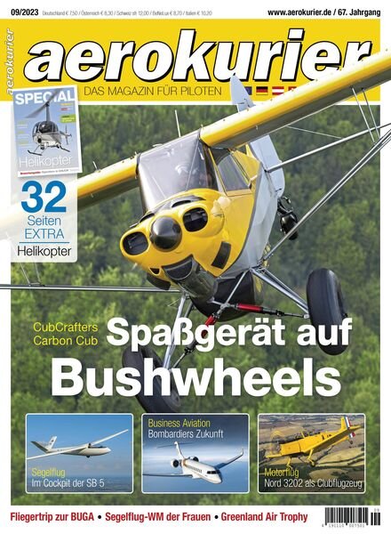 Aerokurier Germany – September 2023 Cover