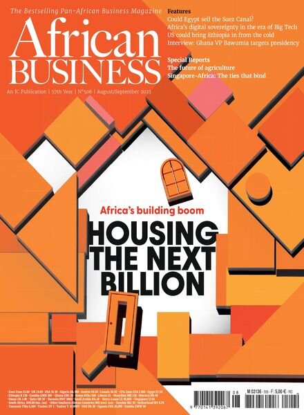 African Business Magazine – August-September 2023 Cover