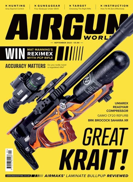 Airgun World – September 2023 Cover