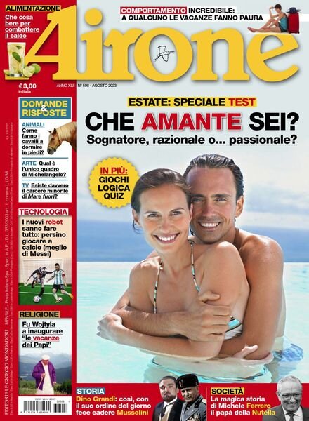 Airone – Agosto 2023 Cover