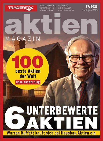 aktien Magazin – 26 August 2023 Cover