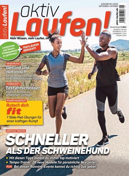 aktiv Laufen – September-Oktober 2023 Cover