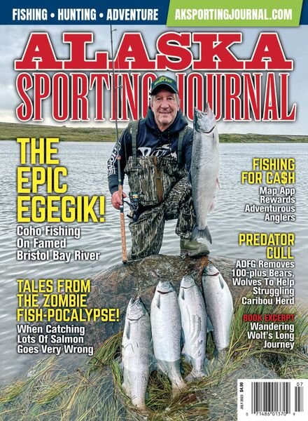 Alaska Sporting Journal – July 2023 Cover