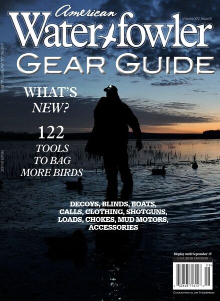 American Waterfowler – Vol XIV Issue III – Gear Guide 2023 Cover