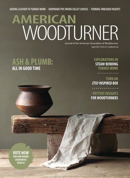American Woodturner – July-August 2023 Cover