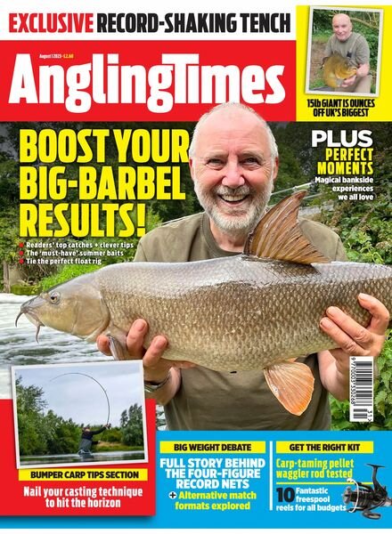 Angling Times – 1 August 2023 Cover