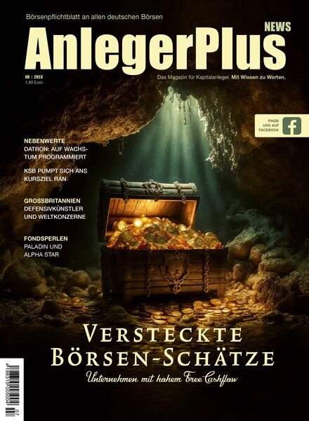 AnlegerPlus News – August 2023 Cover