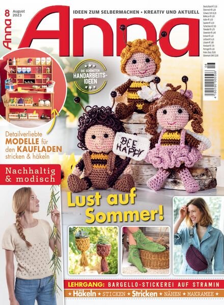 Anna Germany – August 2023 Cover