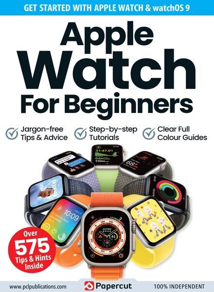 Apple Watch For Beginners – August 2023 Cover