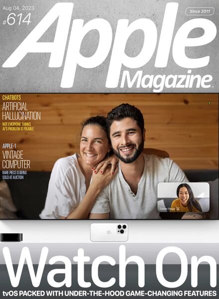 AppleMagazine – Issue 614 – August 4 2023 Cover