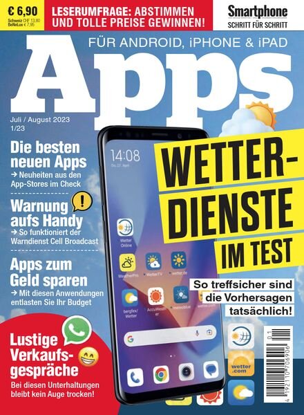 Apps Magazin – Juli-August 2023 Cover