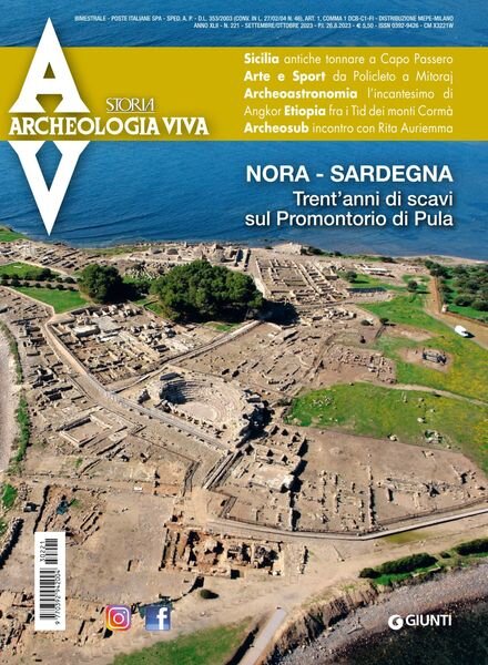 Archeologia Viva – Settembre-Ottobre 2023 Cover