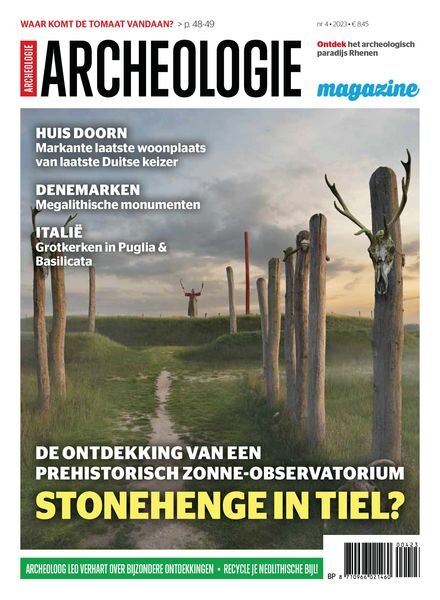 Archeologie Magazine – Nr 4 2023 Cover