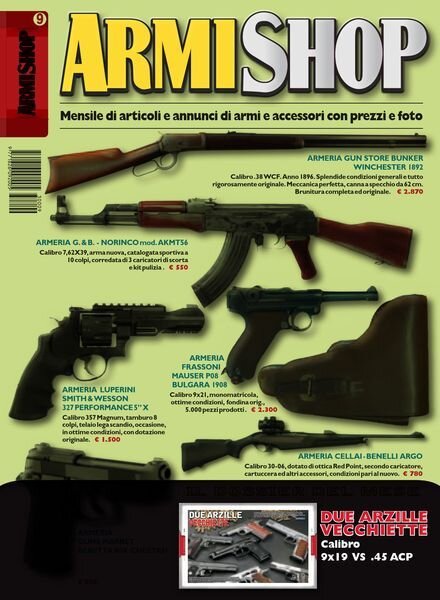 Armi Shop – Settembre 2023 Cover