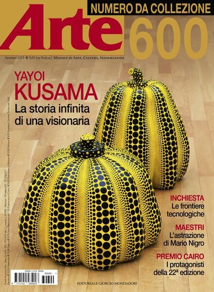 Arte – Agosto 2023 Cover