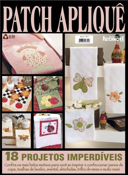 Arte em Patchwork – Agosto 2023 Cover