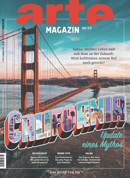 ARTE Magazin – August 2023 Cover