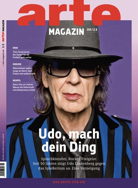 ARTE Magazin – September 2023 Cover