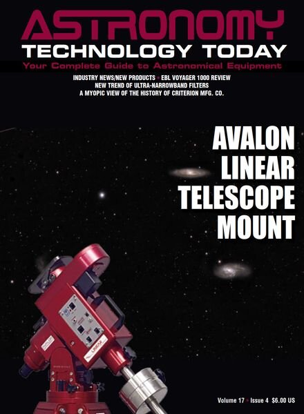 Astronomy Technology Today – Vol 17 Issue 4 2023 Cover
