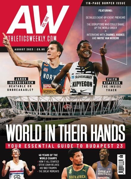 Athletics Weekly – August 2023 Cover