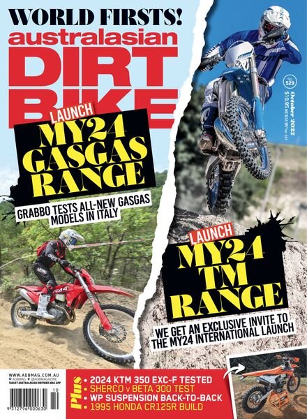 Australasian Dirt Bike – Issue 529 – October 2023 Cover