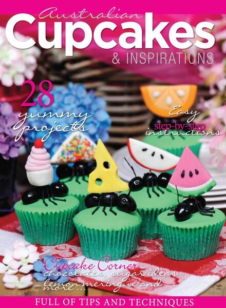 Australian Cupcakes & Inspirations – Issue 4 – August 2023 Cover