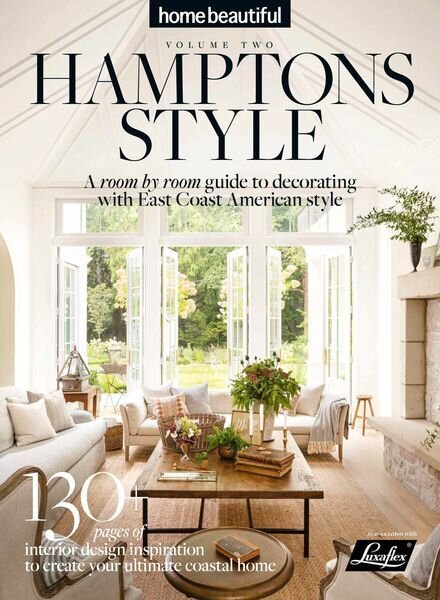 Australian Home Beautiful One-Shots – Hampton Style – August 2023 Cover