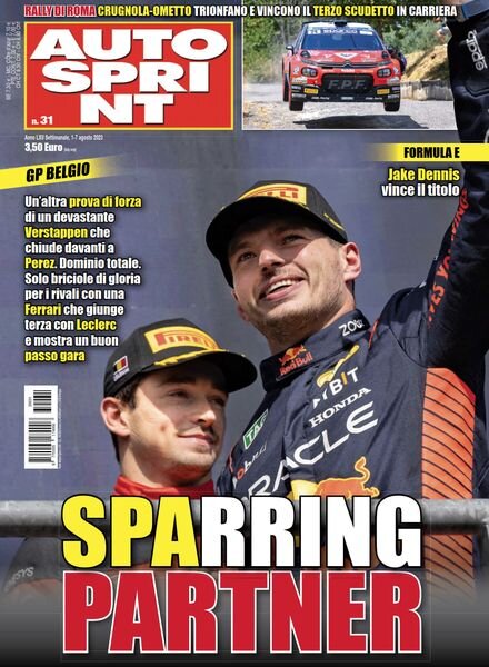 Auto Sprint – 1 Agosto 2023 Cover