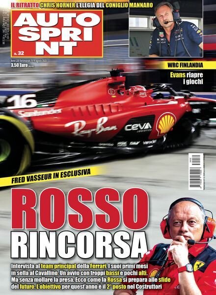 Auto Sprint – 8 Agosto 2023 Cover