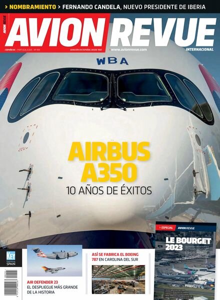 Avion Revue Internacional – Numero 494 – Julio 2023 Cover
