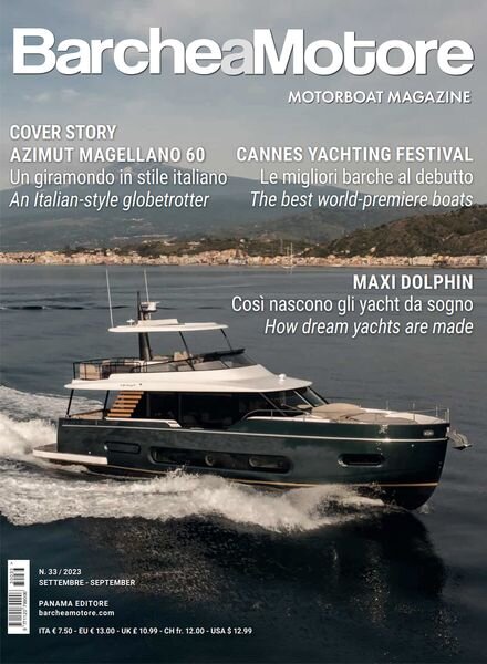 Barche a Motore – Settembre 2023 Cover