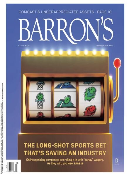 Barron’s – August 14 2023 Cover