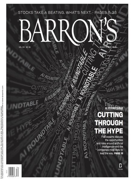 Barron’s – August 21 2023 Cover