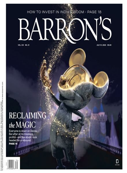 Barron’s – July 31 2023 Cover