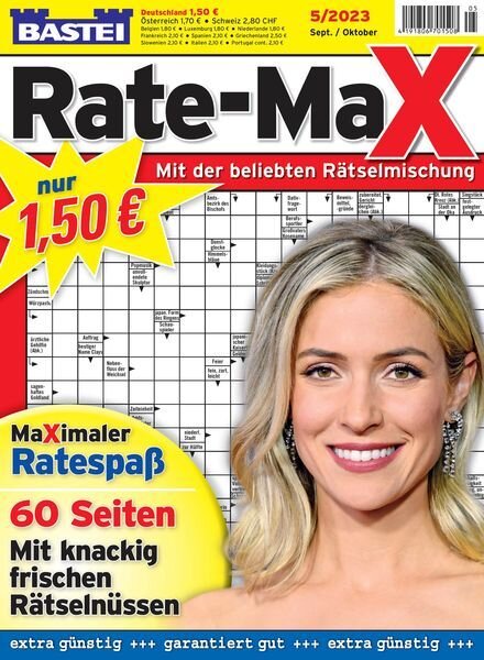 Bastei Rate-Max – September-Oktober 2023 Cover