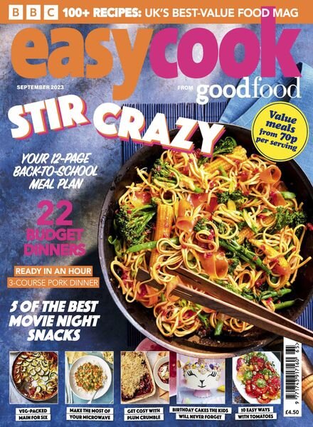 BBC Easy Cook UK – September 2023 Cover