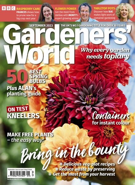 BBC Gardeners’ World – September 2023 Cover