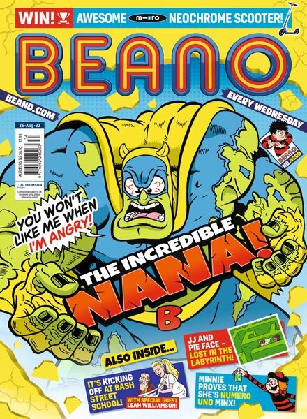 Beano – 23 August 2023 Cover