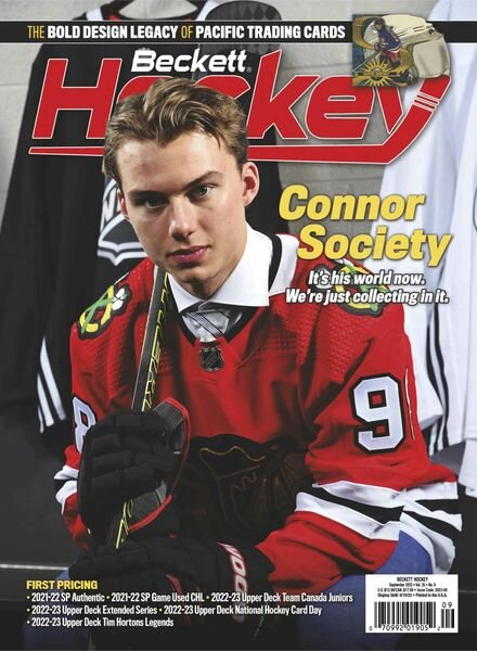 Beckett Hockey – September 2023 Cover
