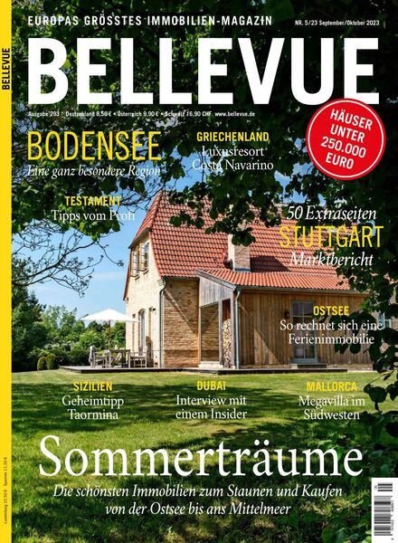 Bellevue – September-Oktober 2023 Cover