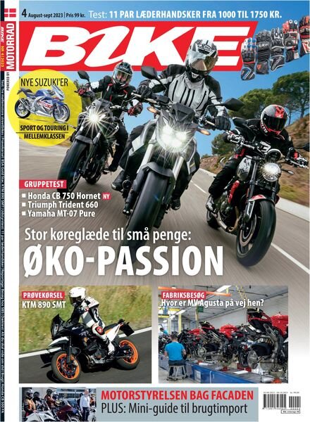 Bike Denmark – August-September 2023 Cover