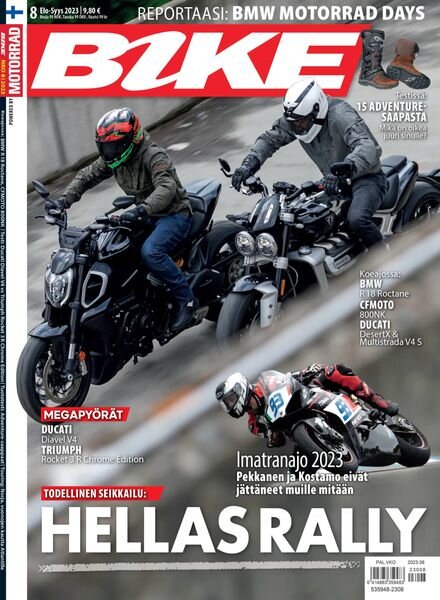 Bike Finland – heinakuu 2023 Cover