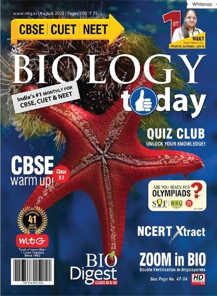 Biology Today – August 2023 Cover