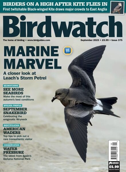 Birdwatch UK – Issue 375 – September 2023 Cover