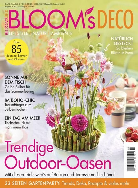 Bloom’s Deco – Juli-August 2023 Cover