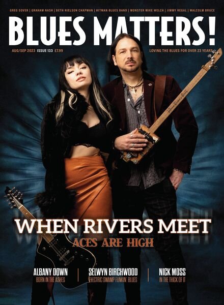 Blues Matters! – Issue 133 – August-September 2023 Cover