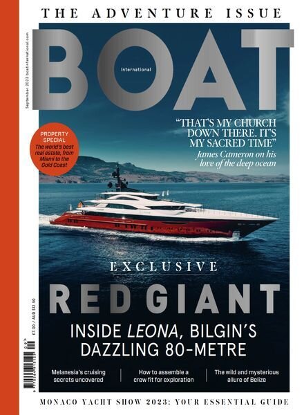 Boat International – September 2023 Cover