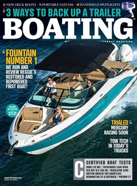 Boating – August-September 2023 Cover